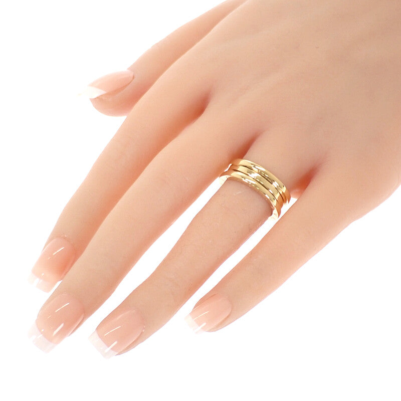 ブルガリ BVLGARI B-zero1 3バンド 15号 リング K18イエローゴールド 55 レディース【中古】【Aランク】