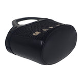 マルニ MARNI トロピカリア バッグ マイクロ BMMP0067Q0P386000N99 2WAYバッグ ハンドバッグ カーフ コットン ブラック レディース【中古】【Aランク】