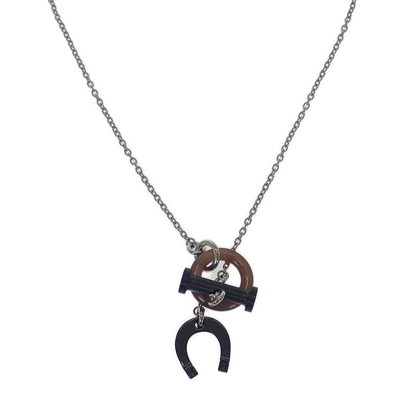 エルメス HERMES モビール・エケストル ネックレス メタル 