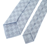 ルイヴィトン LOUIS VUITTON ダミエクラシック M78754 ネクタイ シルク ブルークレール メンズ【中古】【Aランク】