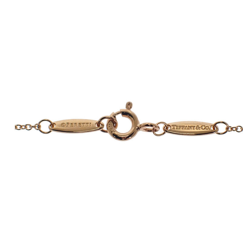 ティファニー TIFFANY&Co. バイザヤードペンダント ネックレス K18ピンクゴールド ダイヤモンド レディース【中古】【Aランク】