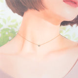 ティファニー TIFFANY&Co. バイザヤードペンダント ネックレス K18ピンクゴールド ダイヤモンド レディース【中古】【Aランク】