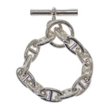 エルメス HERMES シェーヌダンクル GM 12コマ H101672B ブレスレット シルバー925 メンズ レディース【中古】【Aランク】