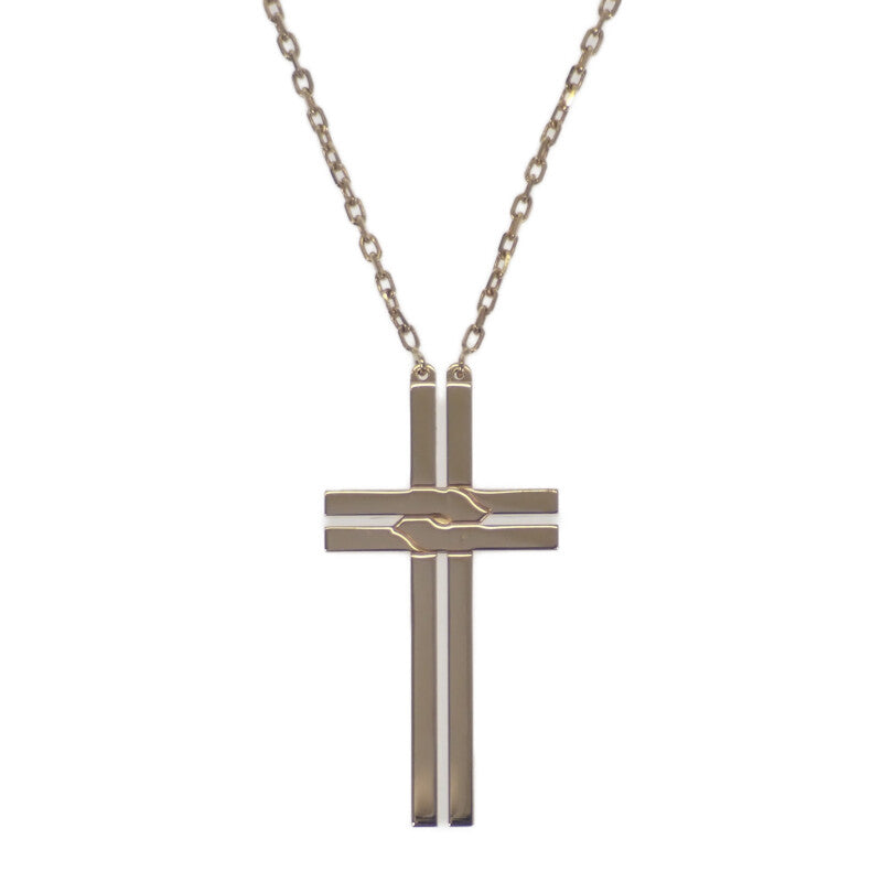 カルティエ CARTIER クロス ペンダント B7211300 ネックレス K18イエローゴールド レディース メンズ【中古】【Aランク】