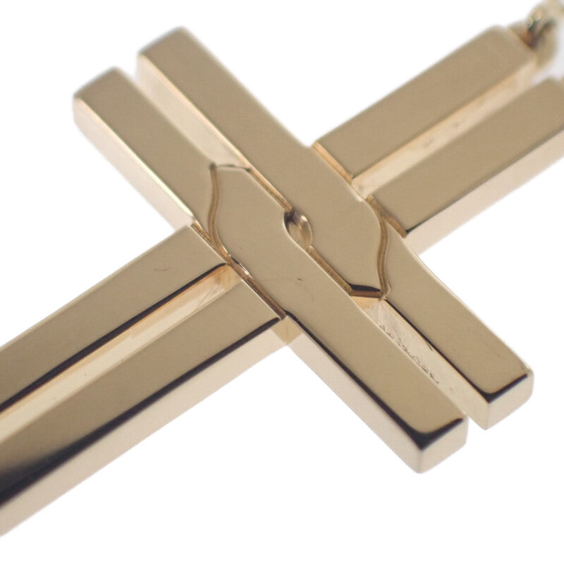 カルティエ CARTIER クロス ペンダント B7211300 ネックレス K18イエローゴールド ゴールド レディース メンズ【中古】【Aランク】