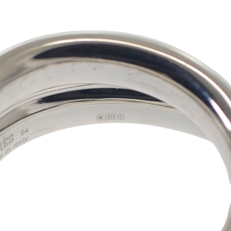 エルメス HERMES ヴェルティージュ 13号 54 H104261B リング シルバー925 シルバー レディース メンズ【中古】【Aランク】