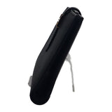 エルメス HERMES ベアンコンパクト W刻印 二つ折り財布 ヴォーエプソン ブラック ゴールド金具 レディース メンズ【中古】【Aランク】