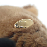 ルイヴィトン LOUIS VUITTON LVキュートモノグラム M01561 バッグチャーム モノグラムキャンバス ブラウン ゴールド金具 レディース【中古】【ABランク】