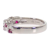 タサキ TASAKI 指輪 11号 リング Pt900プラチナ ルビー ダイヤモンド レディース【中古】【Aランク】