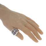 クロムハーツ CHROME HEARTS クラシックオーバルクロス サイズ棒約27号 27号 2356-304-9250-9113 リング シルバー925 メンズ【中古】【Aランク】