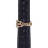 セイコー SEIKO K18 ダイヤ リング 14号 リング K18イエローゴールド ダイヤモンド レディース【中古】【Aランク】