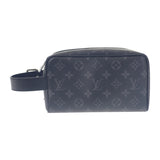 ルイヴィトン LOUIS VUITTON ロッカー ドップ・キット M83113 クラッチバッグ モノグラム・エクリプス ブラック系 シルバー金具 メンズ【中古】【Aランク】