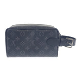 ルイヴィトン LOUIS VUITTON ロッカー ドップ・キット M83113 クラッチバッグ モノグラム・エクリプス ブラック系 シルバー金具 メンズ【中古】【Aランク】