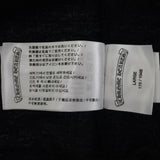 クロムハーツ CHROME HEARTS FOTI フォティ バイ クロムハーツ プリントTシャツ L 半袖Tシャツ コットン ブラック メンズ【中古】【Aランク】