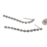 デザインジュエリー ピアス K18ホワイトゴールド ダイヤモンド レディース【中古】【Aランク】