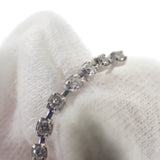 デザインジュエリー ピアス K18ホワイトゴールド ダイヤモンド レディース【中古】【Aランク】