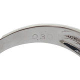 デザインジュエリー 14号 リング Pt900プラチナ ダイヤモンド レディース【中古】【Aランク】