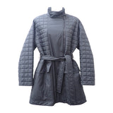 エルメス HERMES キルティングコート 36 H5H0158DQ5H36 ナイロンジャケット ポリエステル ネイビー bleu noir レディース【中古】【Aランク】