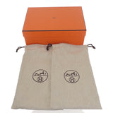 エルメス HERMES エクストラ H241017Z_02375 サンダル カーフ ラバー ブラック ブロンド レディース【中古】【Aランク】