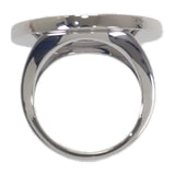 ブルガリ BVLGARI ビッグオニキス ブルガリブルガリ 14.5号 リング K18ホワイトゴールド ブラック オニキス レディース【中古】【Aランク】