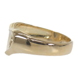 ティファニー TIFFANY&Co. エルサ ペレッティ オープンハート 11号 リング K18イエローゴールド レディース【中古】【Aランク】