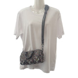 ルイヴィトン LOUIS VUITTON LVフェルトキーポルXS M80821 ショルダーバッグ レザー フェルト グレー レディース【中古】【ABランク】