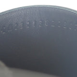 エルメス HERMES フロール60 サボサンダル コンスタンス ミュール カーフ ブラック シルバー金具 37 レディース【中古】【Aランク】