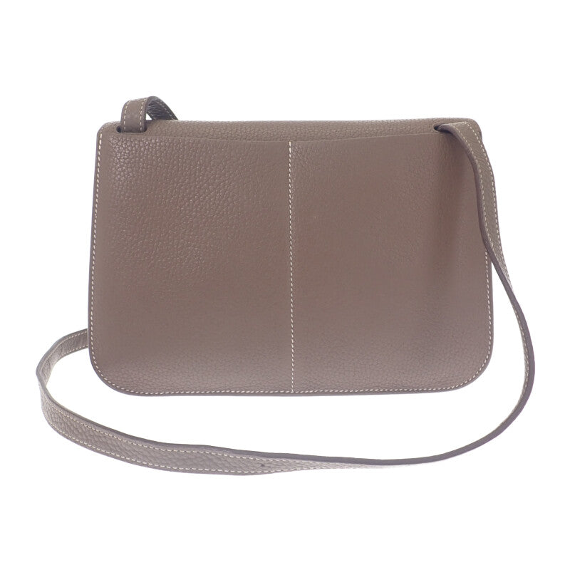 エルメス HERMES アルザン25 2WAYバッグ 3WAYバッグ ショルダーバッグ トリヨンクレマンス エトゥープ ベージュ系 シルバー金具 レディース【中古】【ABランク】