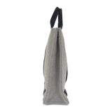 エルメス HERMES サックアーネMM トートバッグ トワルアッシュ レザー グレー ブラック レディース メンズ【中古】【Aランク】