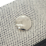 エルメス HERMES サックアーネMM トートバッグ トワルアッシュ レザー グレー ブラック レディース メンズ【中古】【Aランク】