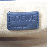ロエベ LOEWE フラメンコクラッチミニ A411FC2X73 ショルダーバッグ カーフ ブラック ゴールド金具 レディース【中古】【Aランク】