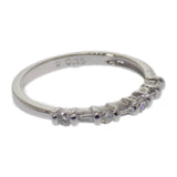 デザインジュエリー 9号 リング K14ホワイトゴールド ダイヤモンド レディース【中古】【Aランク】