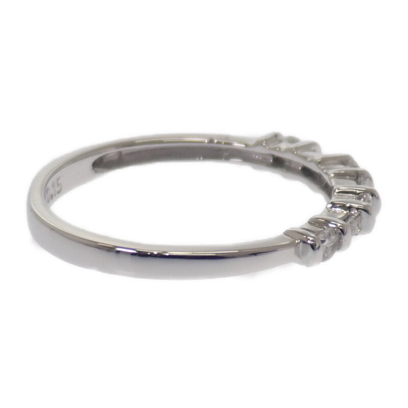 デザインジュエリー 9号 リング K14ホワイトゴールド ダイヤモンド レディース【中古】【Aランク】