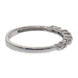 デザインジュエリー 9号 リング K14ホワイトゴールド ダイヤモンド レディース【中古】【Aランク】