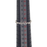 デザインジュエリー 9号 リング K14ホワイトゴールド ダイヤモンド レディース【中古】【Aランク】