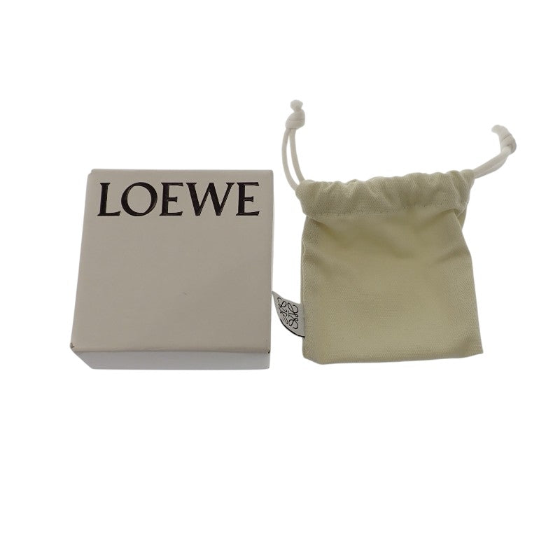 羅威 LOEWE 鵝卵石鑰匙圈 C621232XFR 鑰匙扣 金屬 金色 女款【中古】【A級】