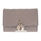 クリスチャンディオール Christian Dior Glycine ウォレット S0966ONMJ_M30G コインケース ラムスキン ベージュ ゴールド金具 レディース【中古】【Aランク】