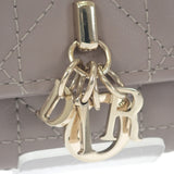 クリスチャンディオール Christian Dior Glycine ウォレット S0966ONMJ_M30G コインケース ラムスキン ベージュ ゴールド金具 レディース【中古】【Aランク】