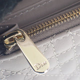 クリスチャンディオール Christian Dior Glycine ウォレット S0966ONMJ_M30G コインケース ラムスキン ベージュ ゴールド金具 レディース【中古】【Aランク】