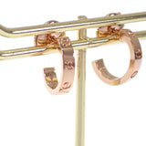 カルティエ CARTIER Love フープイヤリング B8029000 ピアス K18ピンクゴールド レディース【中古】【Aランク】