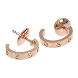 カルティエ CARTIER Love フープイヤリング B8029000 ピアス K18ピンクゴールド レディース【中古】【Aランク】