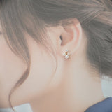 デザインジュエリー ピアス K18イエローゴールド レディース【中古】【Aランク】