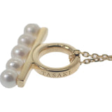タサキ TASAKI バランス チャーム パール CM-0172-18KYG-CHKCM01 ネックレス K18イエローゴールド レディース【中古】【Aランク】