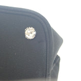 プラダ PRADA パニエ 1BA212_2DID_F0B7K_V_POO ハンドバッグ キャンバス レザー ブラック ブラウン レディース【中古】【Aランク】