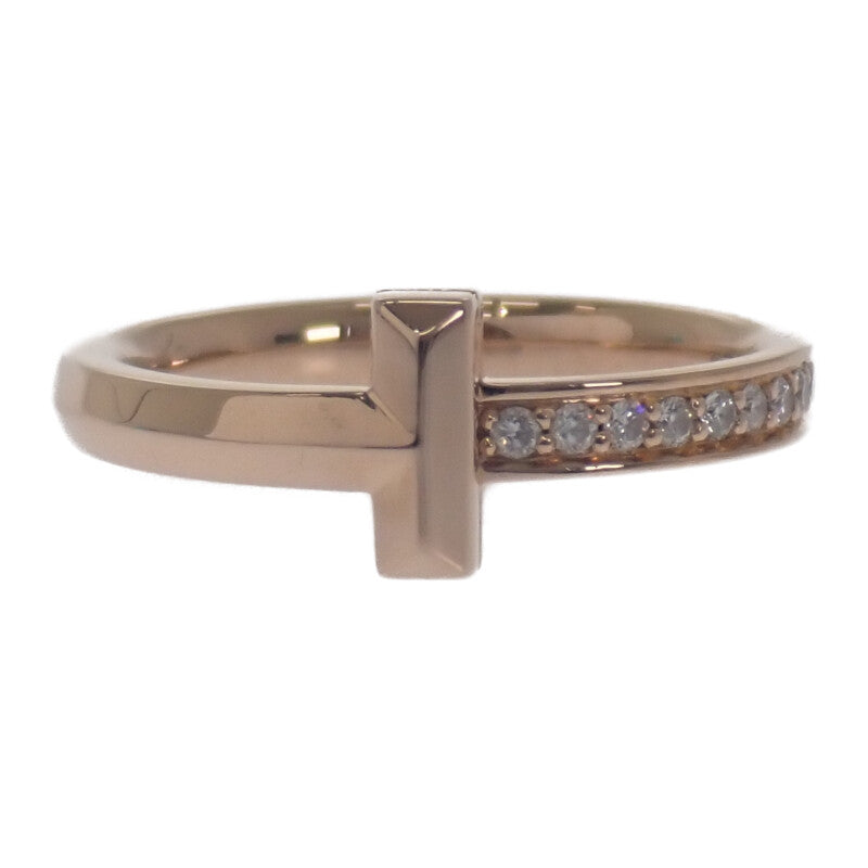 ティファニー TIFFANY&Co. Tワン 11号 67795342 リング K18ピンクゴールド ダイヤモンド レディース【中古】【Aランク】
