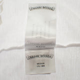 クロムハーツ CHROME HEARTS ダガー アイチャート M 半袖Tシャツ コットン ホワイト メンズ【中古】【ABランク】