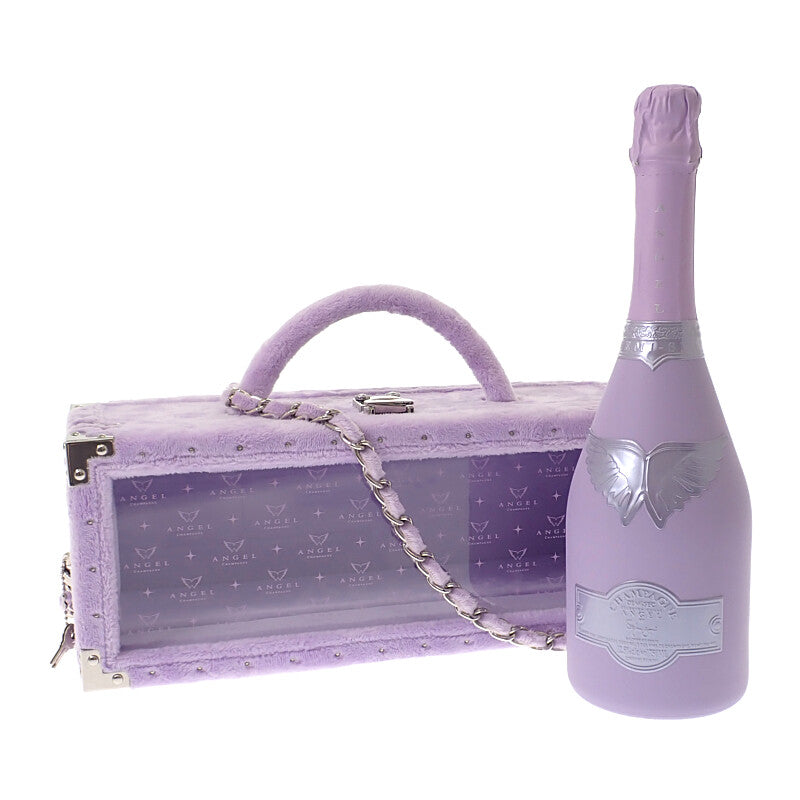 ANGEL CHAMPAGNE エンジェル ドゥミセックパープル お酒 12.5% 750ml ハロウィン限定 シャンパン パープル【中古】【Sランク】