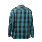 モンクレール MONCLER フラグメント Simmon チェックダウンシャツ FRAGMENT DESIGN 2 H209U1A00009 M2316 長袖シャツ コットン ナイロン ダウン グリーン メンズ【中古】【Aランク】