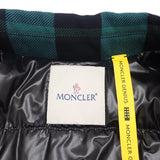 モンクレール MONCLER フラグメント Simmon チェックダウンシャツ FRAGMENT DESIGN 2 H209U1A00009 M2316 長袖シャツ コットン ナイロン ダウン グリーン メンズ【中古】【Aランク】
