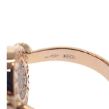 ブルガリ BVLGARI ブルガリブルガリ フリップ 11号 350539 リング K18ピンクゴールド ダイヤモンド シェル レディース【中古】【Aランク】